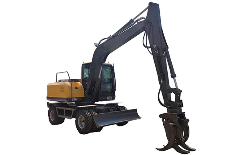 100型輪式抓木機(jī)